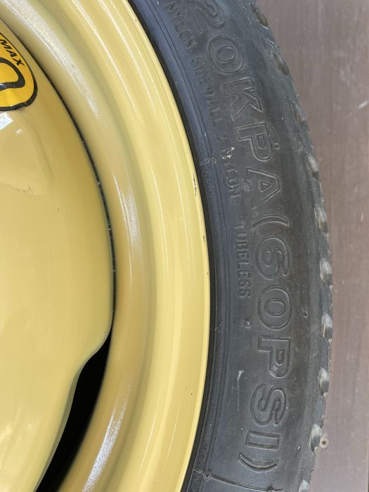 Компактне запасне колесо докатка T125/70 d16 96М 5х100 нове