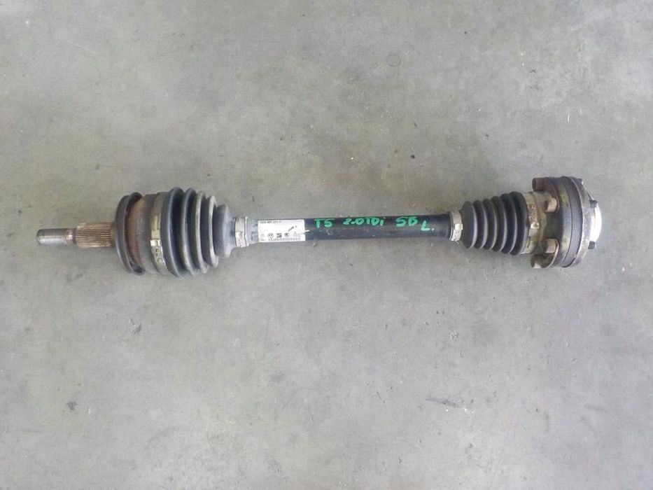 VW T5 LIFT 2.0 TDI PÓŁOŚ LEWA PRZEGUB 7E0407271F