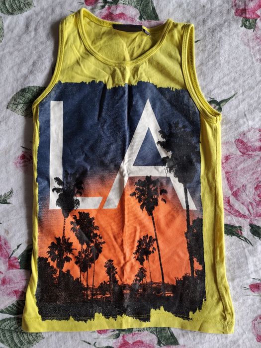 Koszulka 128 cm bez rękawków