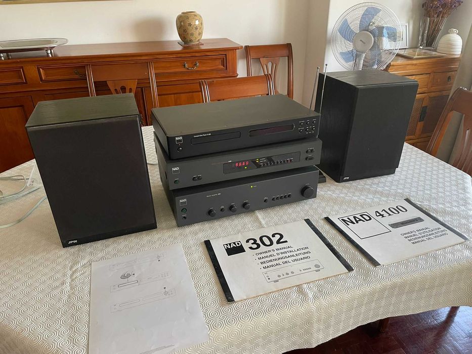 Aparelhagem HI-Fi NAD
