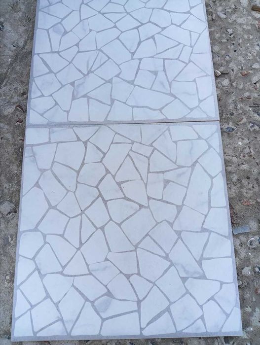 Матовая Белая плитка на Пол Mosaic 30x30 см