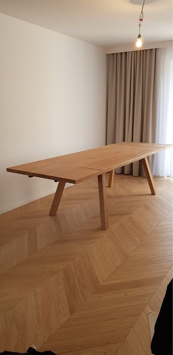 Stół drewniany dębowy rozkladany nowoczesny rustyklany loft