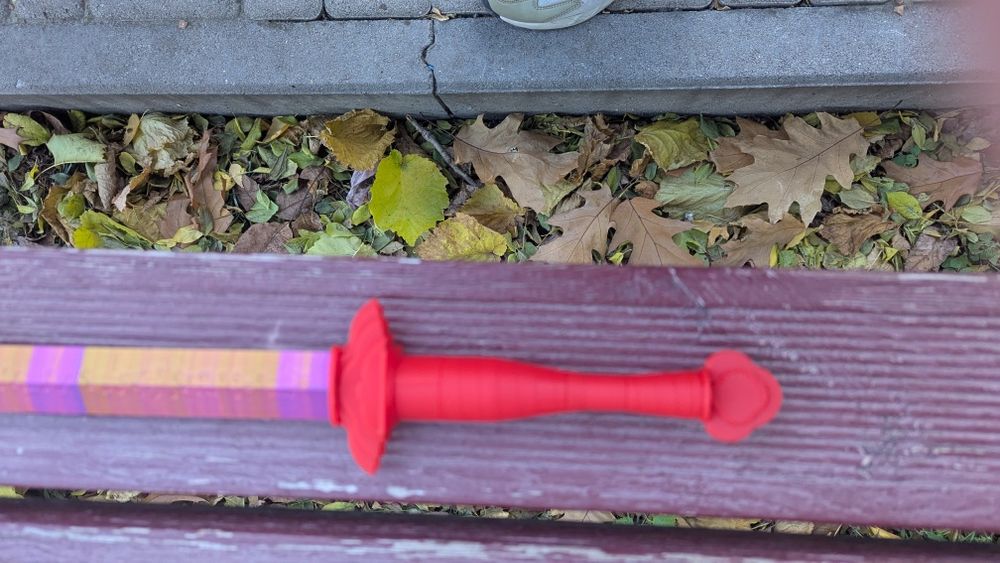 K-pop меч Румі 3д друк