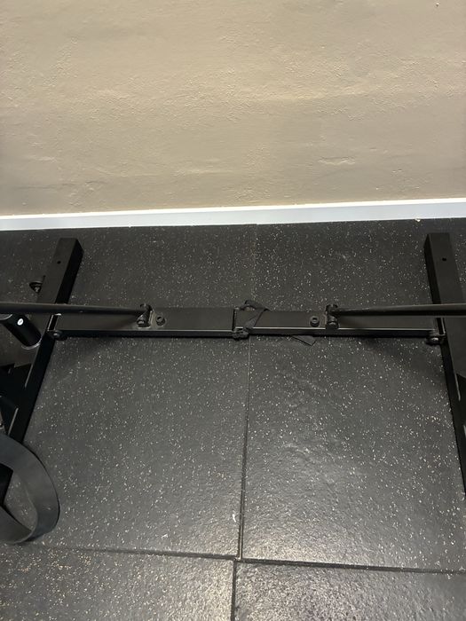 Rack de musculaçao dobravel  com banco