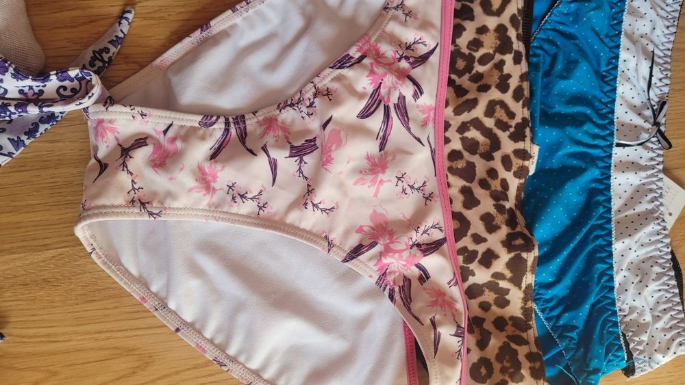 Figi #kąpielówki damskie #4 sztuki 15zl