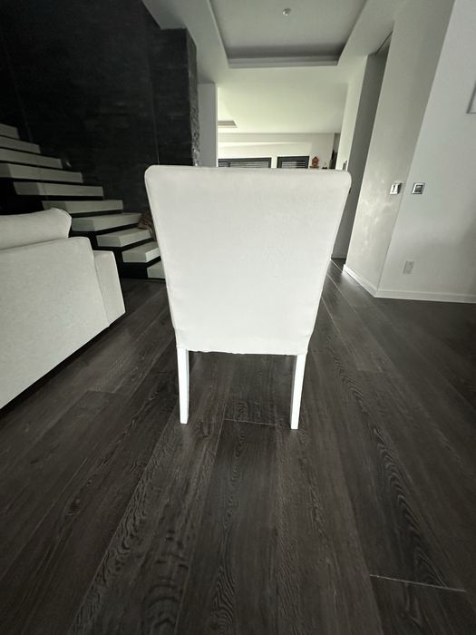 Cadeiras capas removiveis (branco areia)