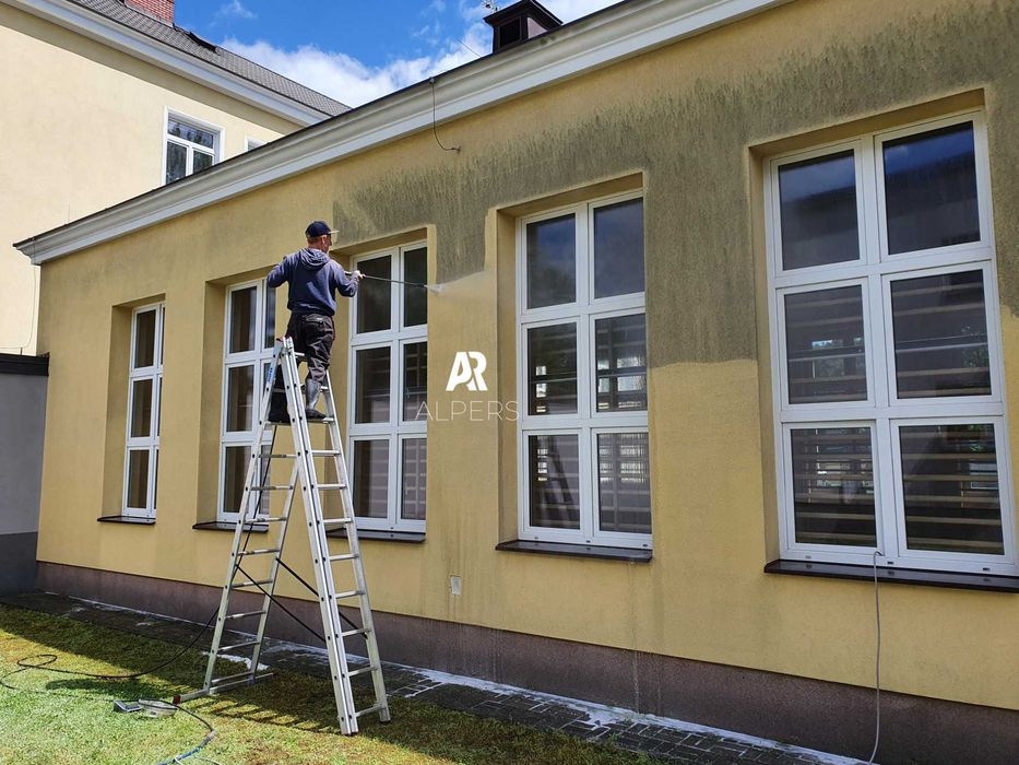 Mycie Malowanie Dachów Elewacji Czyszczenie dachu renowacja kostki
