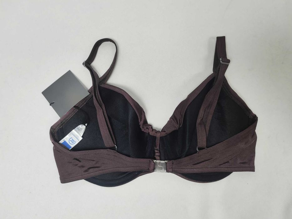 Strój kąpielowy biustonosz brązowy usztywniany 80D LA REDOUTE STG0203A