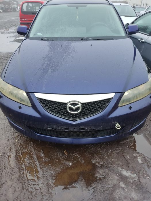 Karoseria Mazda 6 I Mazda Atenza Niebieska Maska Zderzak Błotnik Wysył