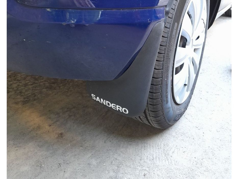 Dacia Sandero 2007-2013 рр. Задні бризковики (2 шт.)