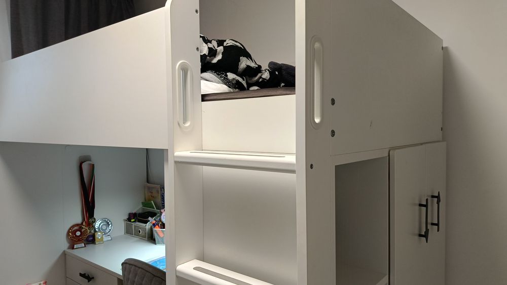 Łóżko piętrowe ikea