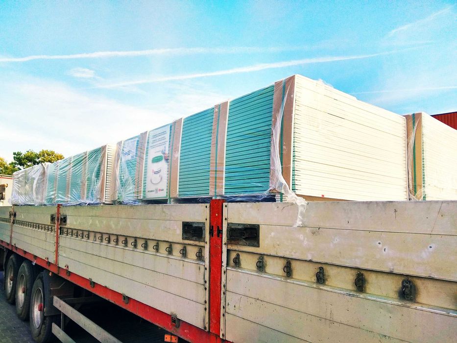 Гіпсокартон звичайний та вологостійкий, гіпсокартонні системи