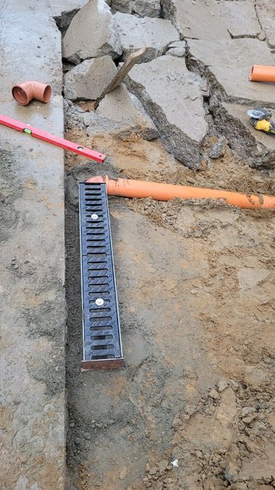 Odwodnienia liniowe, Drenaż, Przyłącza, Opaski,