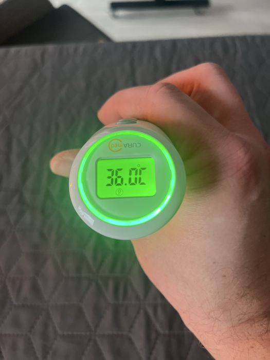 CuraMed termometr bezdotykowy DSO 364 – czoło/ucho