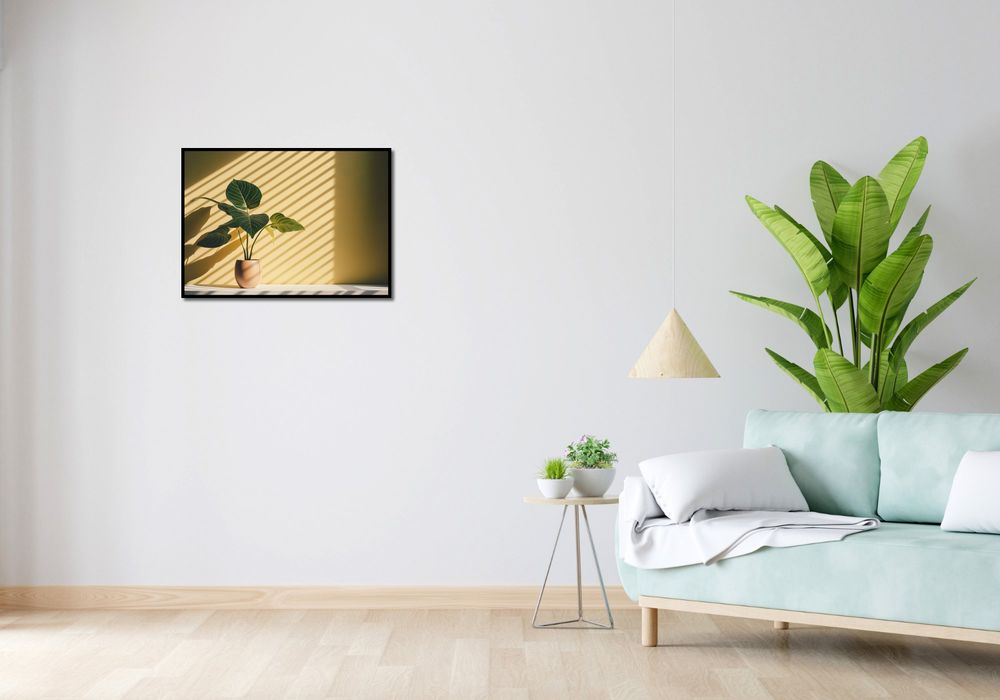 Plakat 70x50cm Złota Poświata