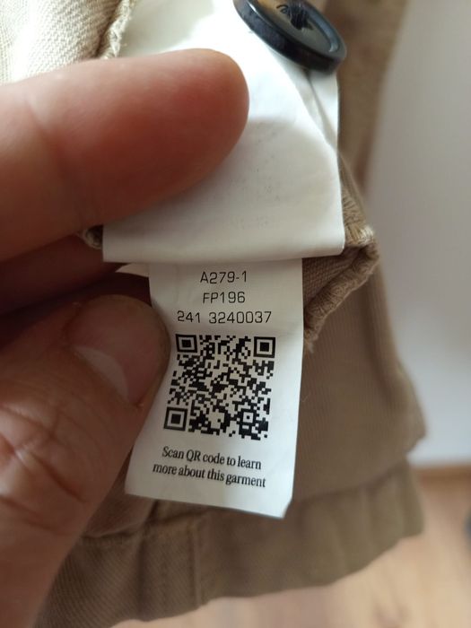 Gant oryginalne len kurtki męskie na lato jak nowe