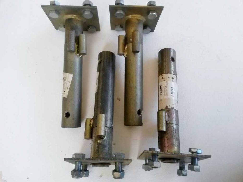 Eixos de roda para motoenxada novos, 2 pares