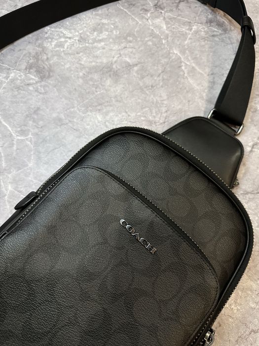 Мужская сумка через плечо Coach Кожа | Оригінал | Нова