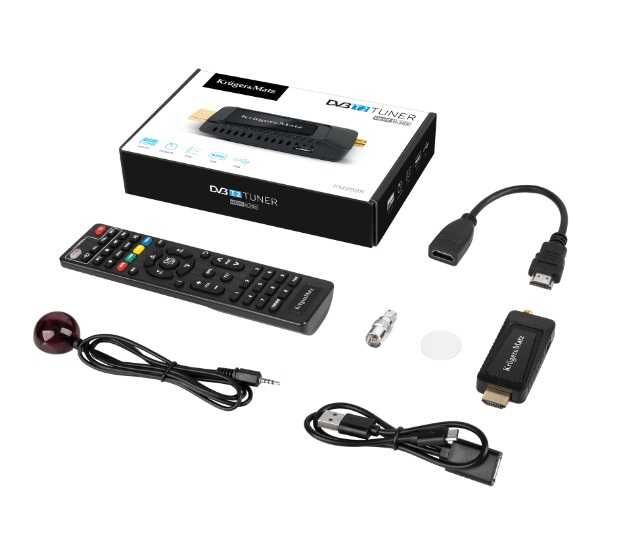 Tuner DVB-T2 HEVC H.265 mini na HDMI