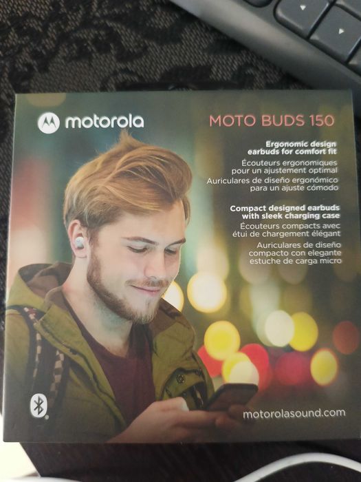 Bezprzewodowe Słuchawki motorola Buds-150 Nowe
