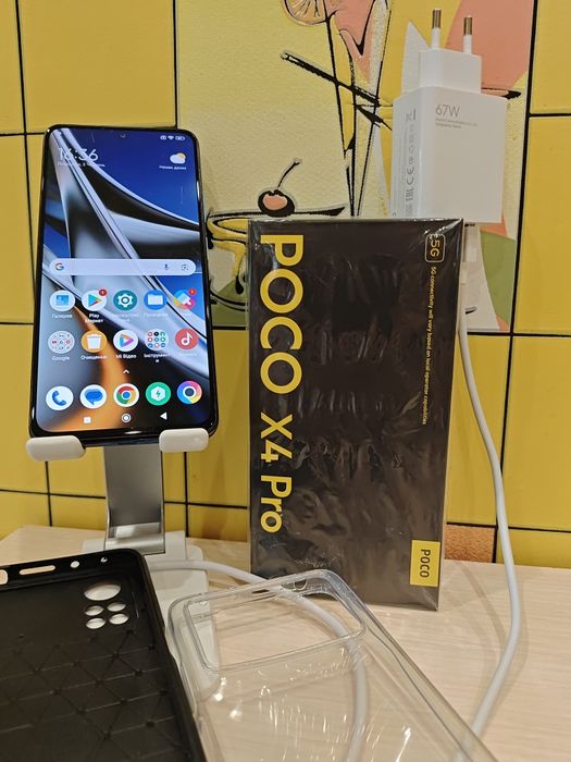 Poco X4 Pro 5G, 6/128 GB, Global, AMOLED Full HD+ 120Hz, NFC, 67Вт: 4 ...