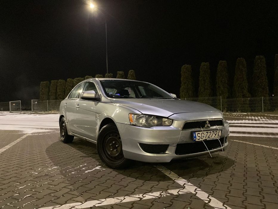 Mitsubishi Lancer 2008, 1.8 146KM, DŁUGIE OPŁATY, LPG, 2x ZESTAW OPON