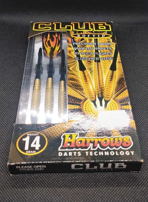Rzutki Harrows Softip Club Brass 3 szt.