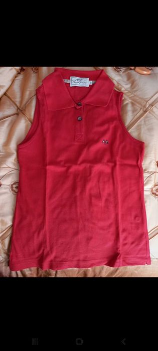 Polo de cavas - vermelho - XS - Thomas Burberry
