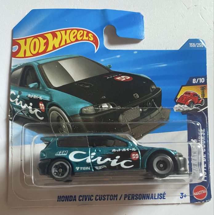 Hot Wheels Honda Civic Custom Personnalisé