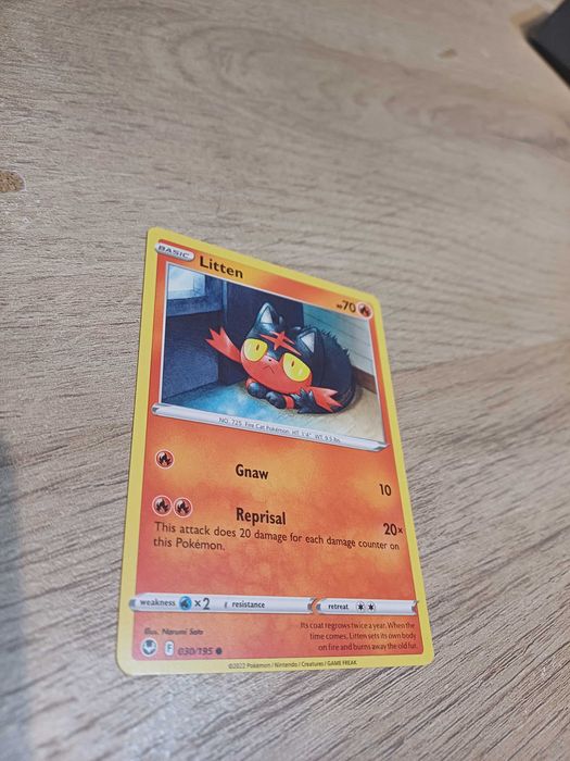 Carta Pokémon Litten #30
