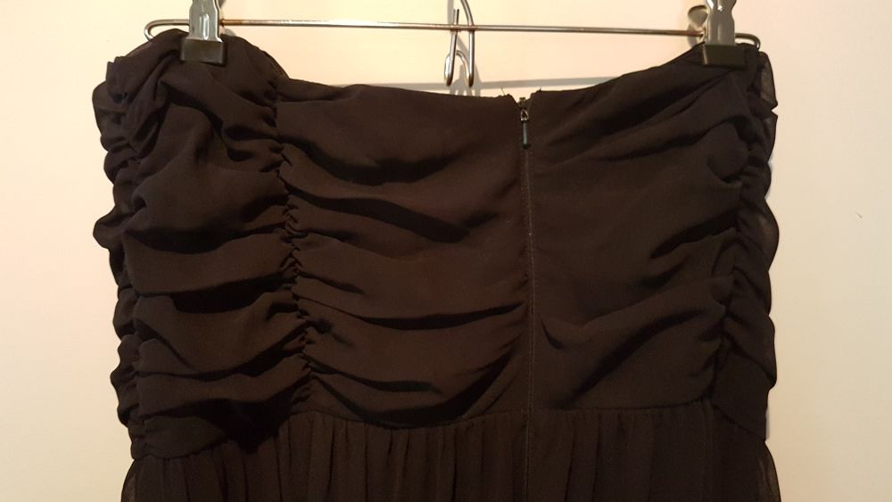 Vestido cerimónia ASOS - cor azul escuro 46
