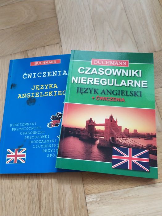 Książki do nauki j. angielskiego. Czasowniki nieregularne i ćwiczenia