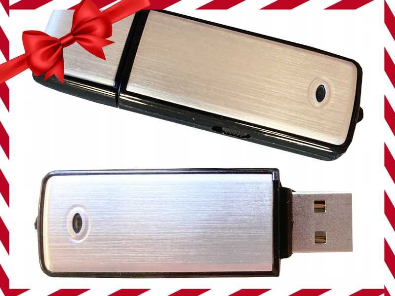 Nowoczesny DYKTAFON Podsłuch Pendrive Szpiegowski 8GB USB (OKAZJA)