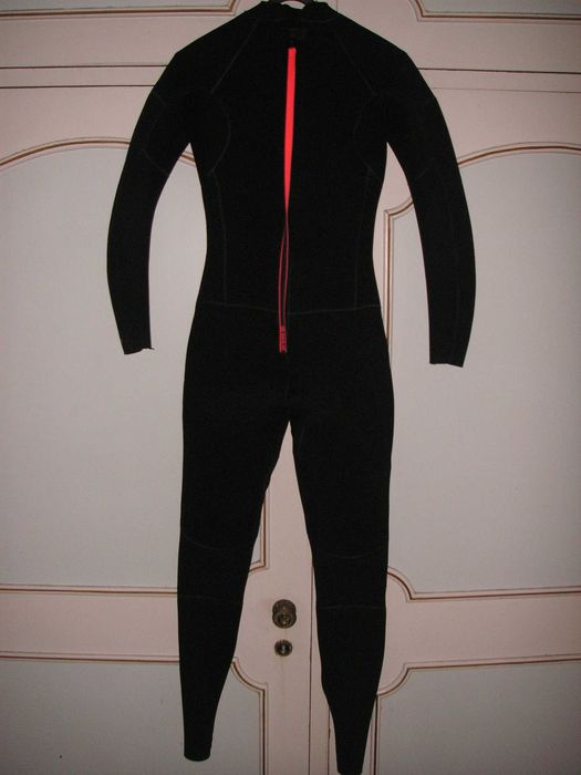 Fato de Surf Olaian (Homem) - Neoprene 100 e 4.3mm Preto