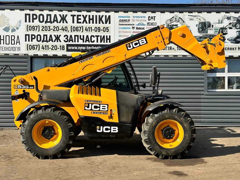 Навантажувач телескопічний б/в 
JCB 535-95, 2015 р/в