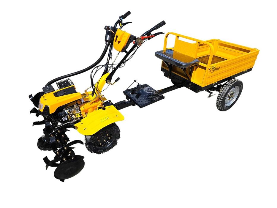 Glebogryzarka spalinowa HDM 1000G 120cm DZIK 7KM benzyna 32 ostrza