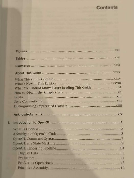 Livro OpenGL Programming Guide: The Official Guide to Learning OpenGL ...