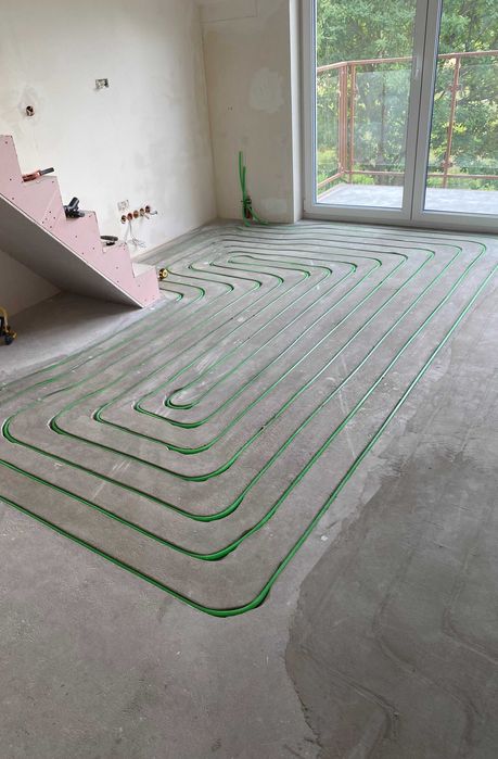 Frezowanie pod ogrzewanie podłogowe | Frezowanie posadzki | Podłogówka