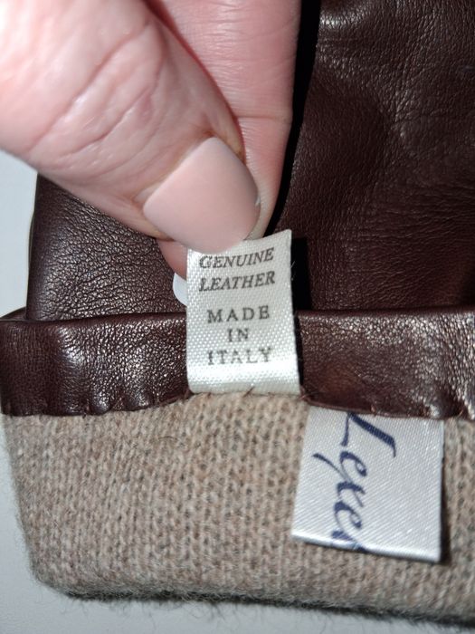 Шкіряні жіночі  перчатки