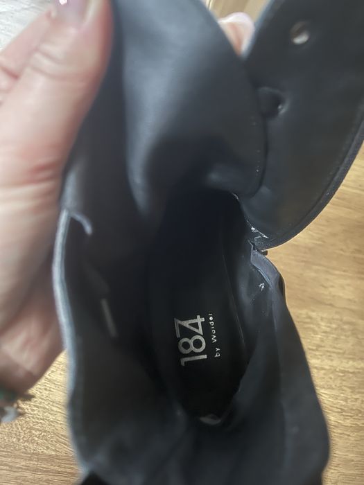 Buty botki  damskie wloskie skora rozmiar 41