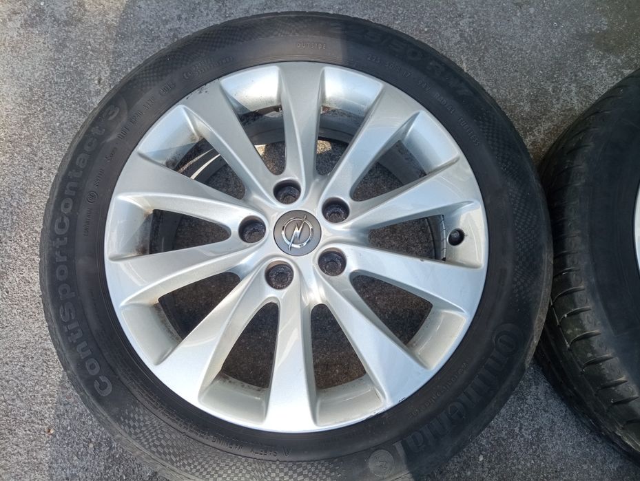 Opel Astra J, Zafira C felgi aluminiowe 17 cali oryginał, opony gratis