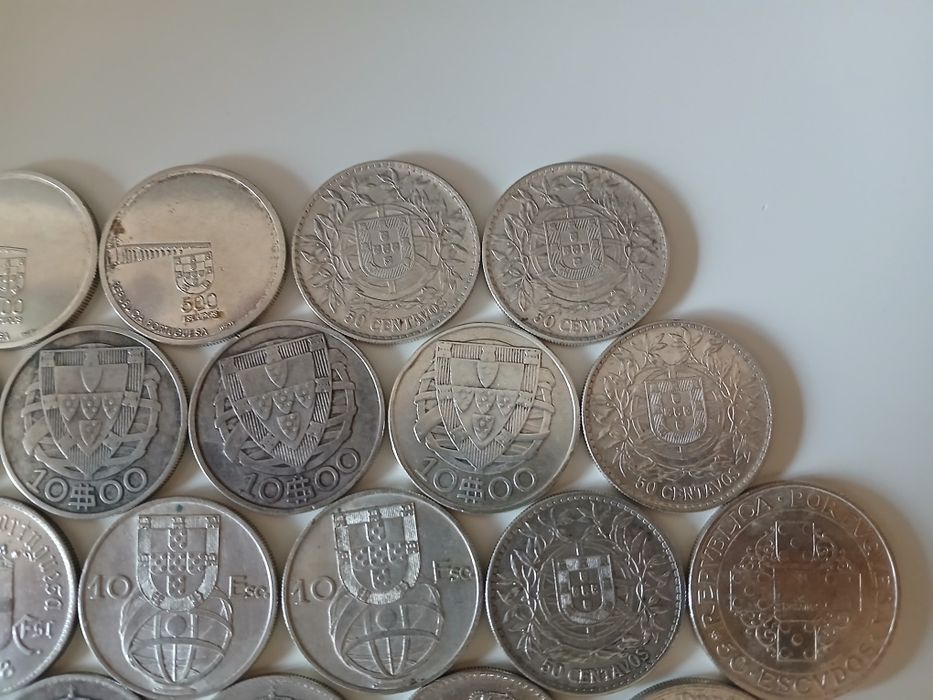 Moedas de prata portuguesas