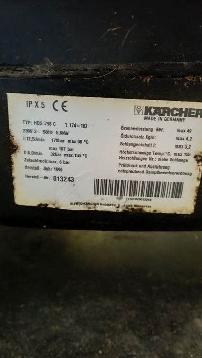 Myjka Ciśnieniowa Karcher HDS 798C