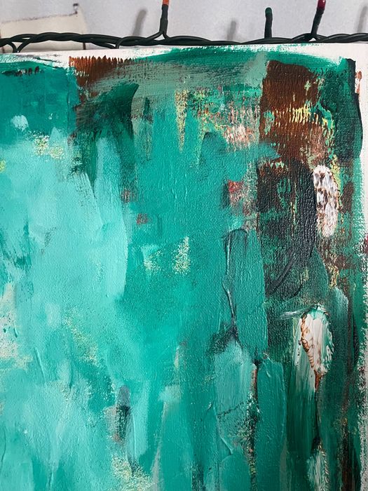 Retrato de Harry Styles pintado à mano