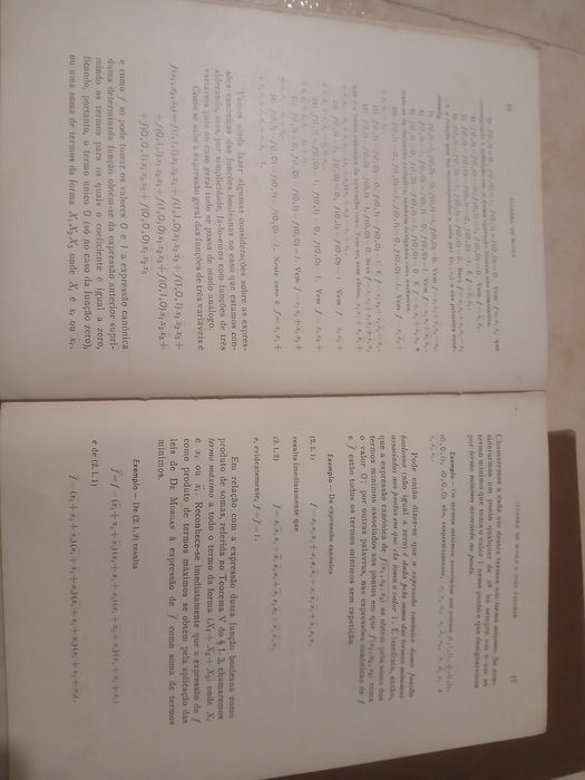 Introdução à álgebra de boole e aplicações técnicas. César de Freitas.