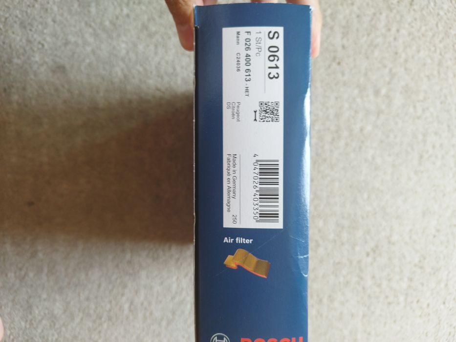 Bosch Filtro de ar S 0613