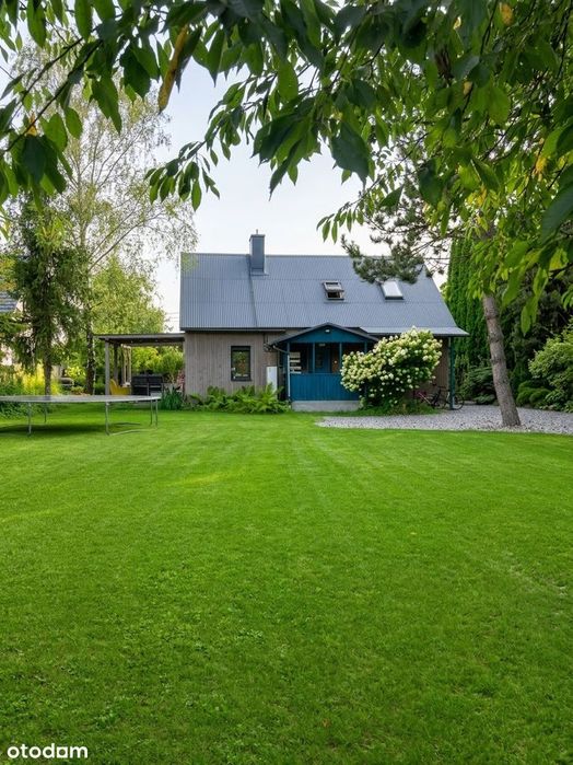 12 arów 200 m od Krakowa | dom 115 m² | pompa ciepła + PV
