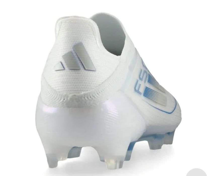 adidas F50 Elite Laceless FG Polar Victory - Footwear White/Silver