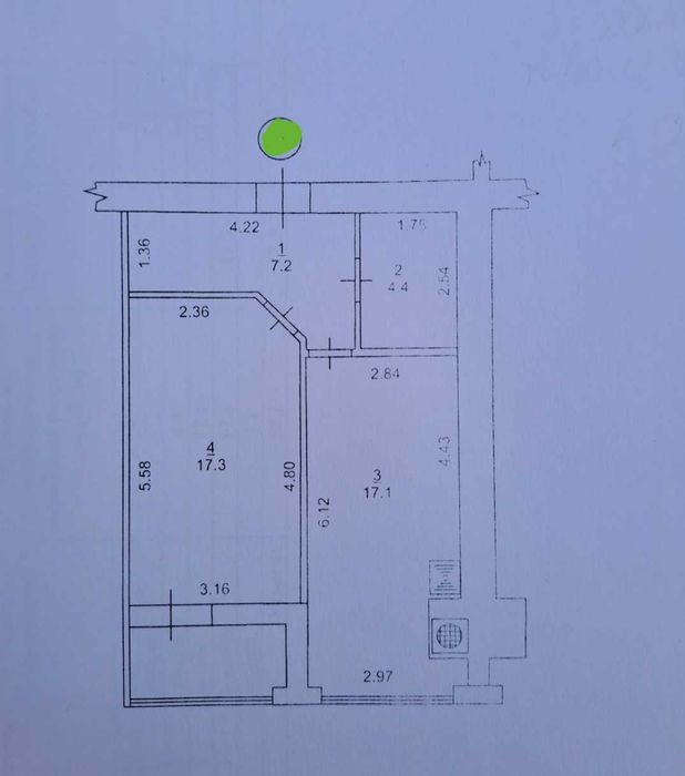 Продаж 1 кімнатної квартири ЖК КВАРТАЛ