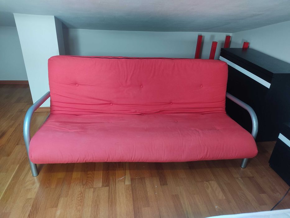 Sofá cama (estrutura de metal)
